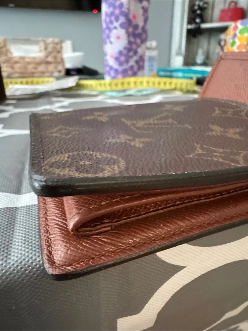 Louis Vuitton Monogram Bifold Wallet Authentic Entrupy Certified great condition